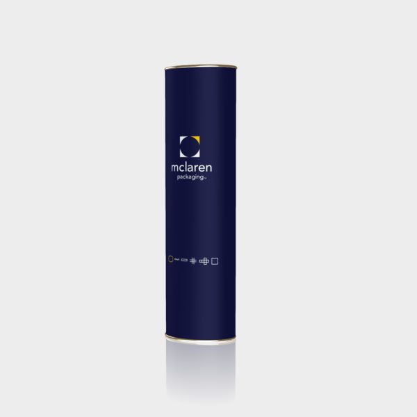 Oval packaging tube